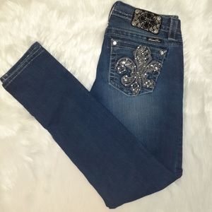 Miss me mid rise skinny jeans size 30 length 41